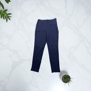 Fabletics Ponte Skinny Zip Split Pants High Rise Full‎ Length Front Closure